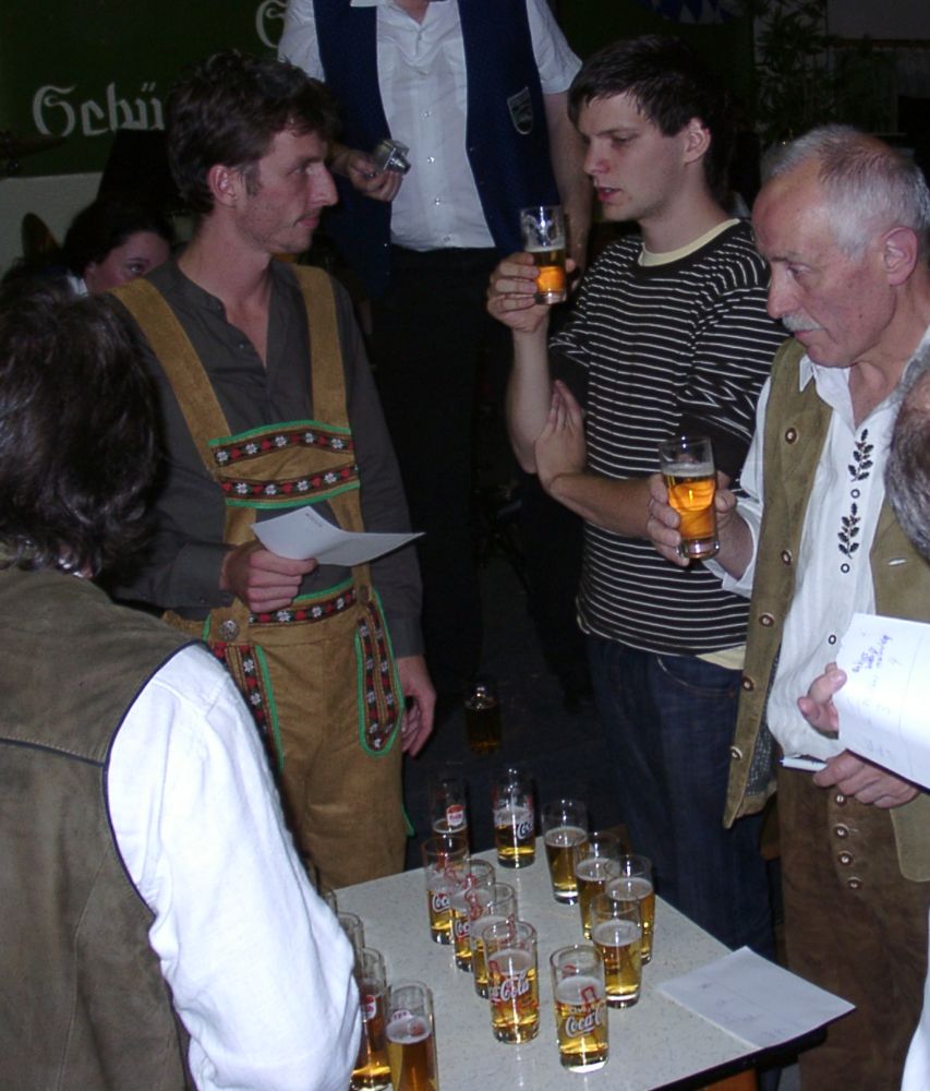25 3 Teil im Dreikampf Biermarke am geschmack erkennen