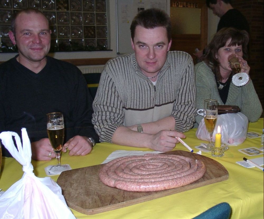 Sauschießen und Wurstessen 2008