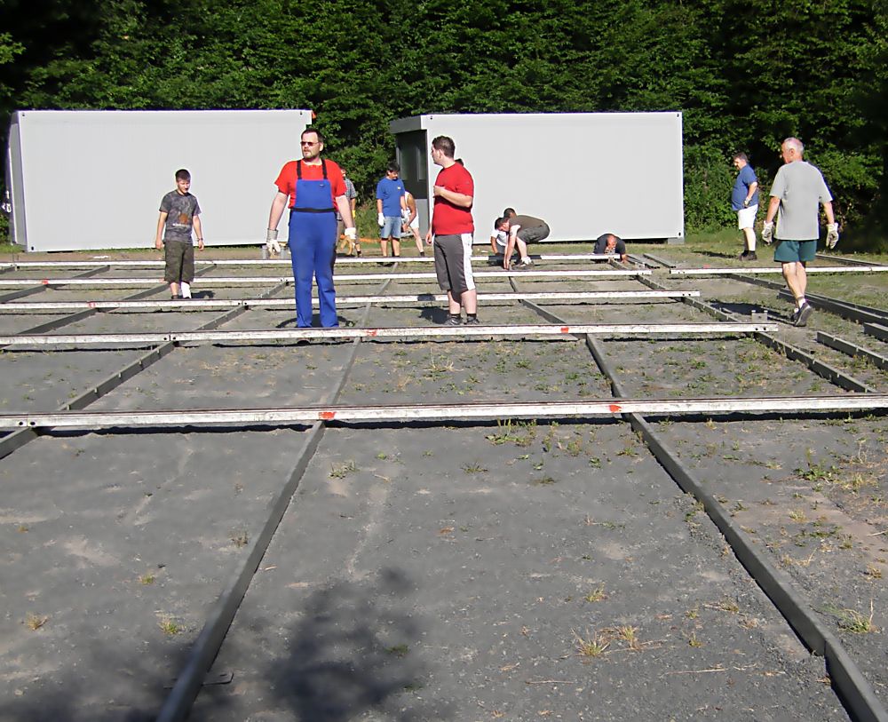 02 Zeltaufbau